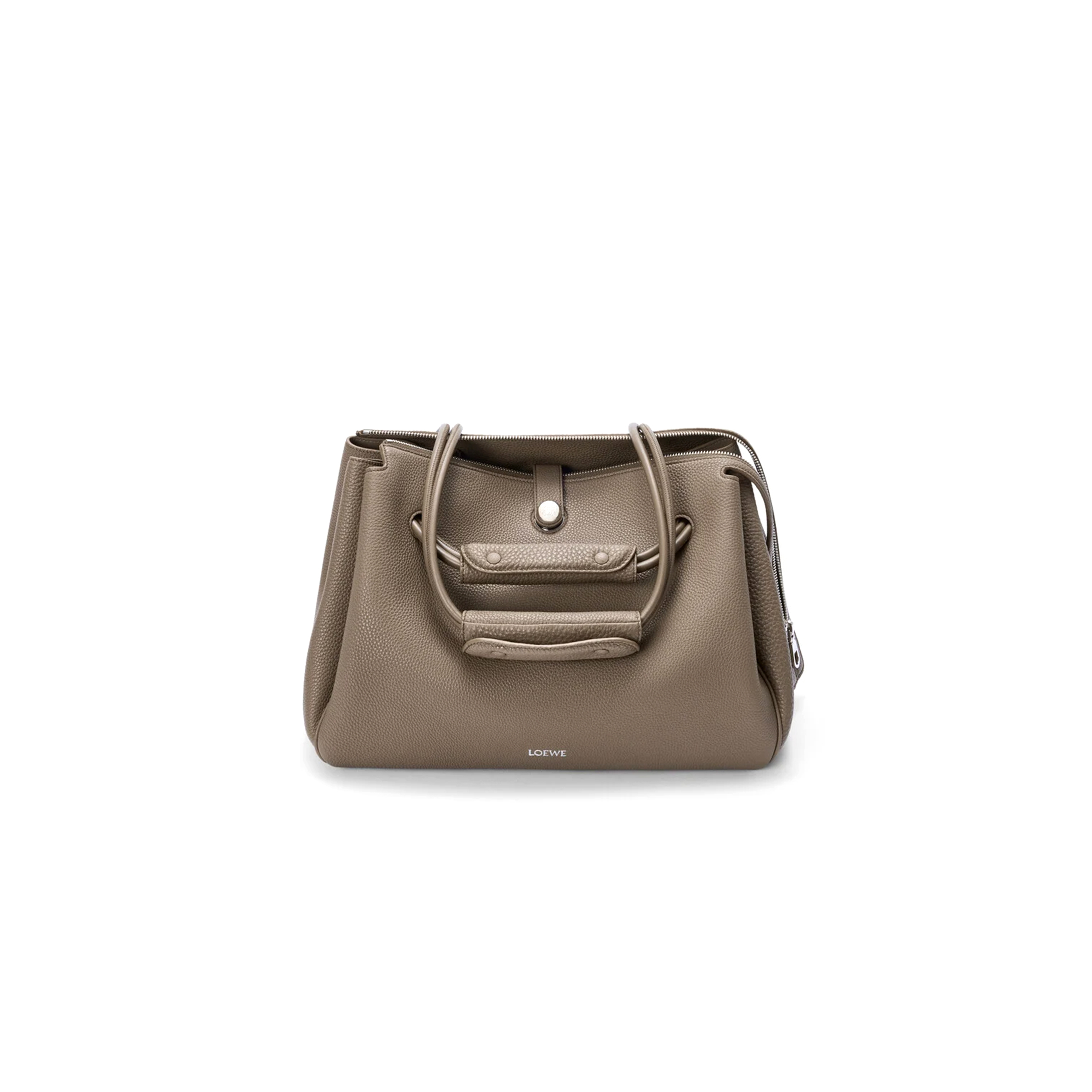 l0ew* large madrid bag in S*pple grained calfskin aacospbx07 (33*24*12.5cm)